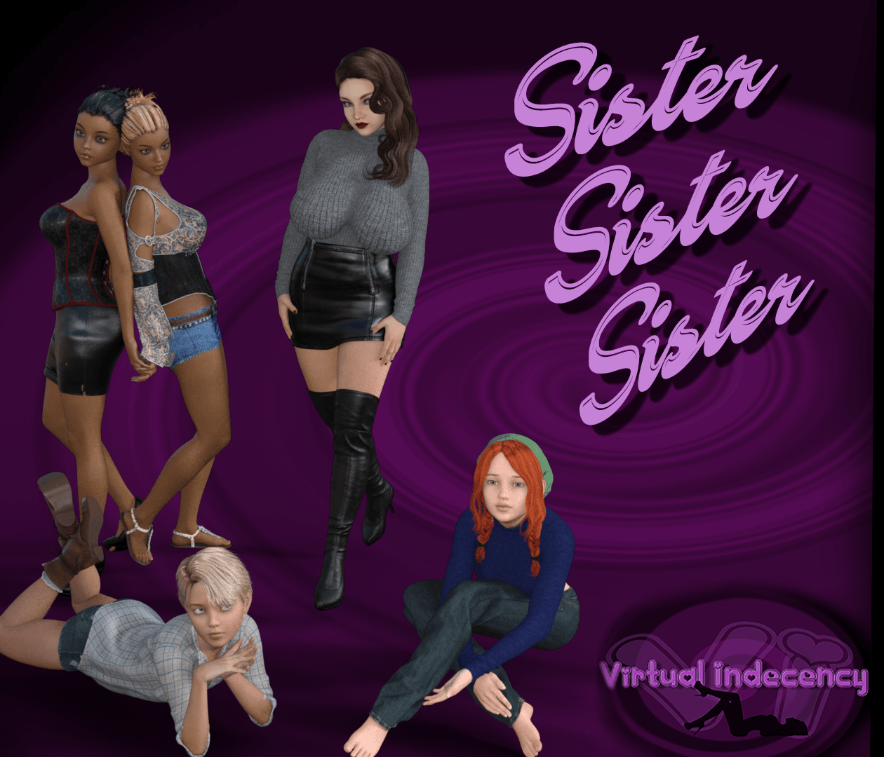 Sister, Sister, Sister – Chapter 3 SE - Free incest porn PC game 6