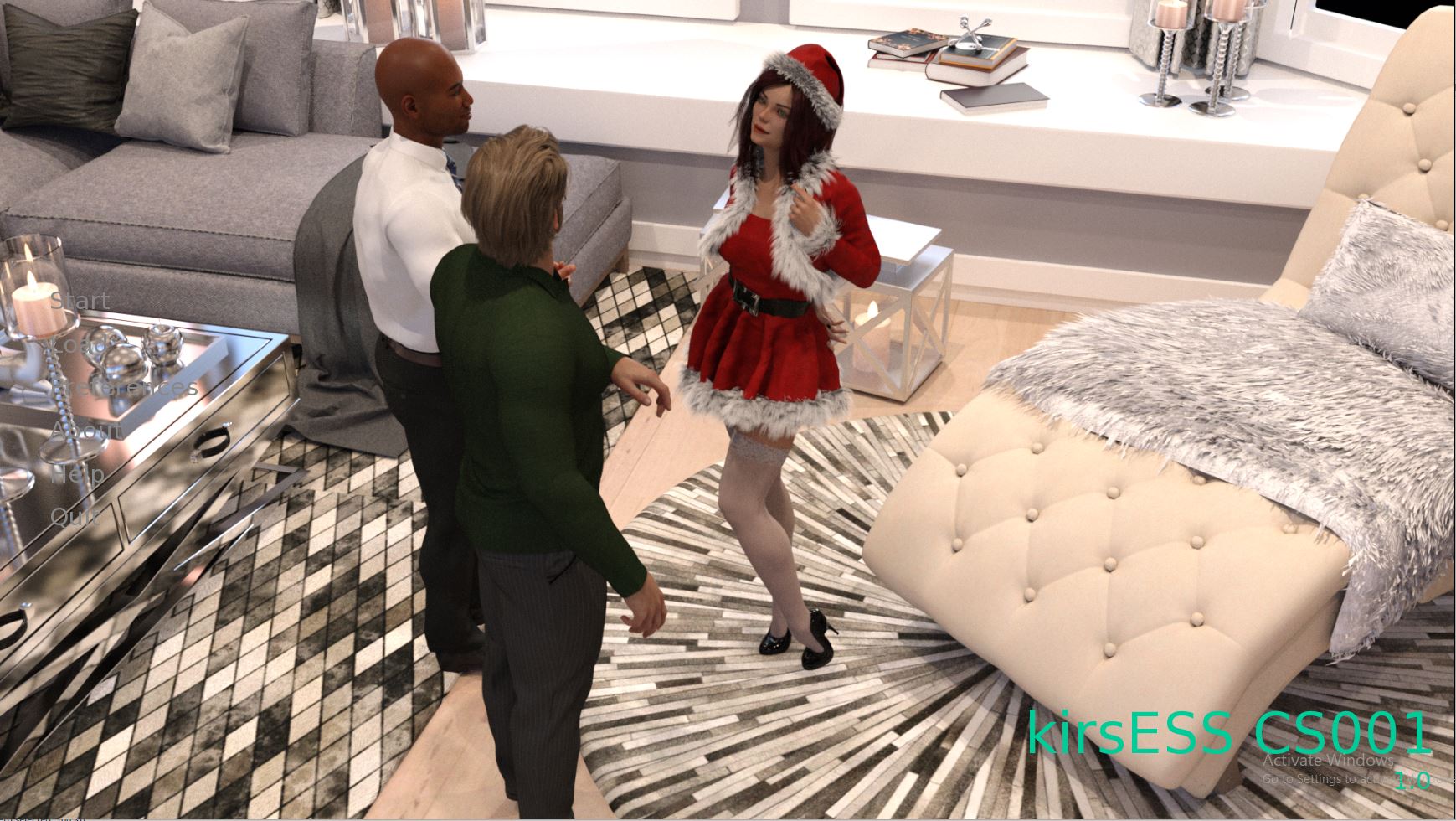Your Wife’s Christmas Present – Version 1.0 - Free incest erotic game 7