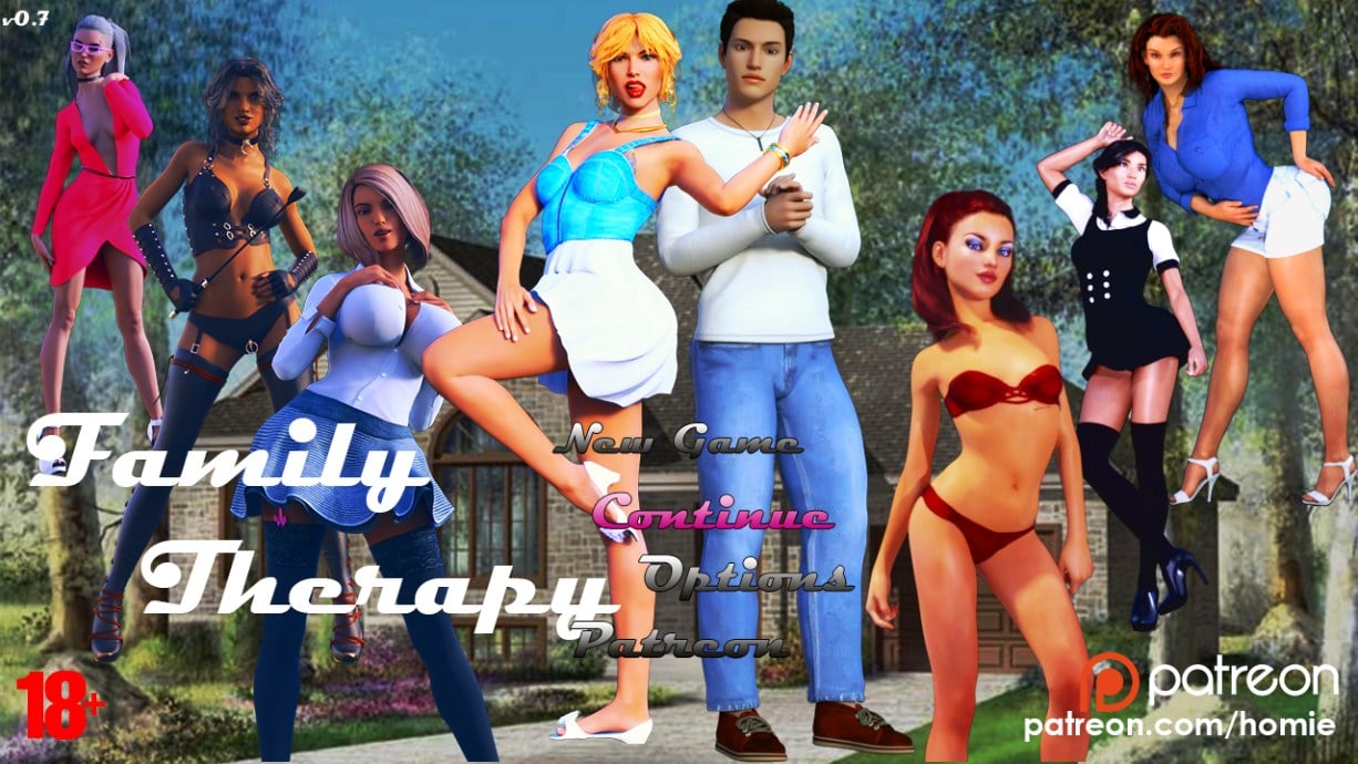 Family Therapy – Version 0.2.0 - Brother-Sister Mother-Son incest hentai PC game 5